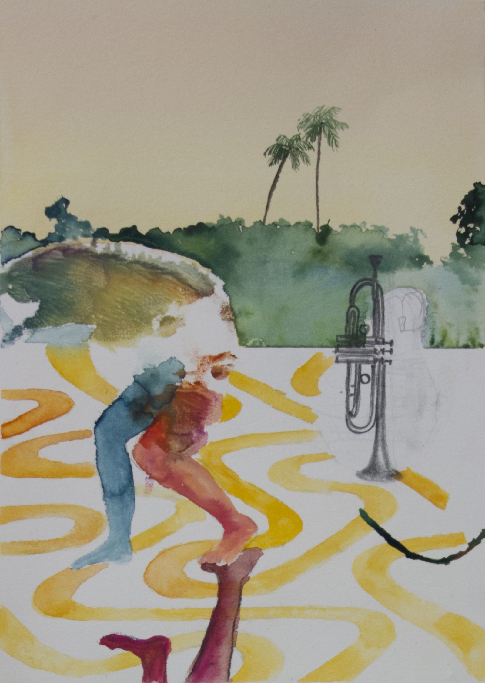 06-mag-la-lutte-amoureuse-2-dessin-prep-aquarelle-gouache-et-graphite-sur-papier-diptyque-2-x-23-x-30-5-cm-2016-bd-2379e063c74715639ca1caa479aee111