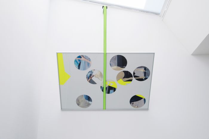 benoit-gehanne-pour-la-cheminee-2013-collage-et-sangle-150x100cm-1ce4346197836c1bc3267e2bd4d5d1a4